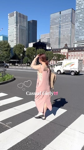 GUのシューズを使ったayaneさんのファッション動画