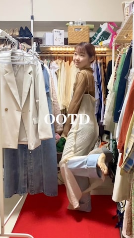 SLYのネックレスを使ったayaneさんのファッション動画