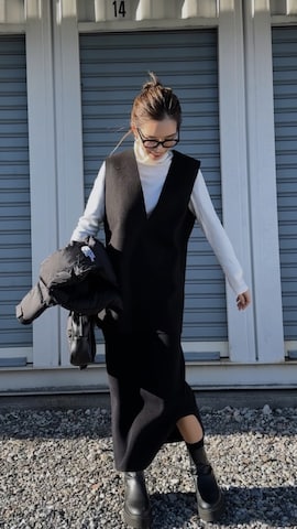 「Didot.showroom（ディドット ショールーム）のアイテム（ブーツ）」を使った、Oo.hiro.oOさん（レディース・159cm）の冬コーディネート