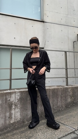 「アイテム（ヘアバンド）」を使った、Oo.hiro.oOさん（レディース・159cm）の秋コーディネート