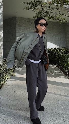 INTER FACTORYのスウェットを使ったOo.hiro.oOさんのファッション動画