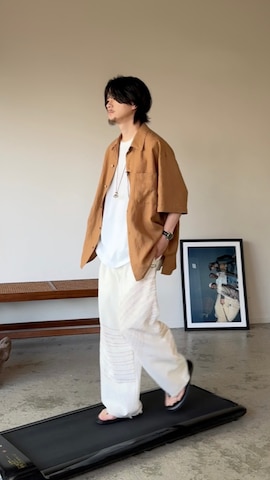 ウォレットチェーンを使ったげんじさんのファッション動画