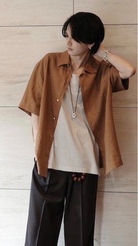 「アイテム（ピアス（両耳用））」を使った、げんじさん（メンズ・175cm）の夏コーディネート