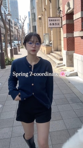 「アイテム（マウンテンパーカー）」を使った、amiさん（レディース・157cm）の春コーディネート