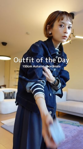 「SENSE OF PLACE by URBAN RESEARCH（センスオブプレイスバイアーバンリサーチ）のアイテム」を使った、RIHOさん（レディース・150cm）の秋コーディネート