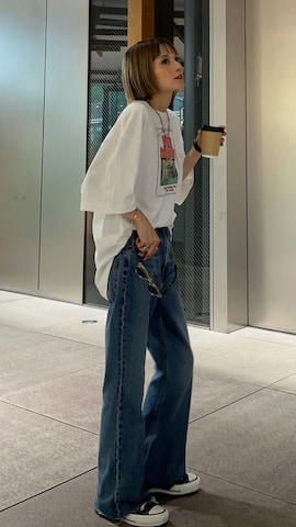 RIHOさん（骨格ウェーブ・レディース・150cm）の夏コーディネート