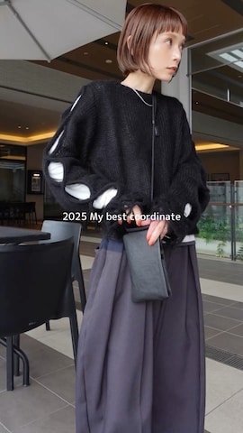 leinwandeのアイテムを使ったRIHOさんのファッション動画