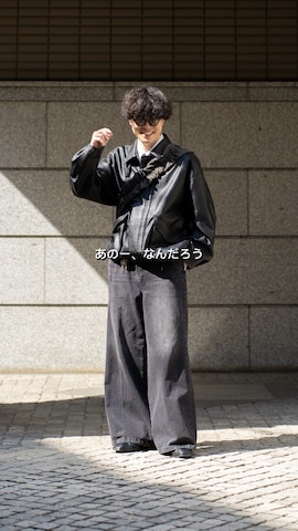 「Adoon plain（アドーンプレーン）のアイテム（トップス）」を使った、watoさん（メンズ・174cm）の春コーディネート