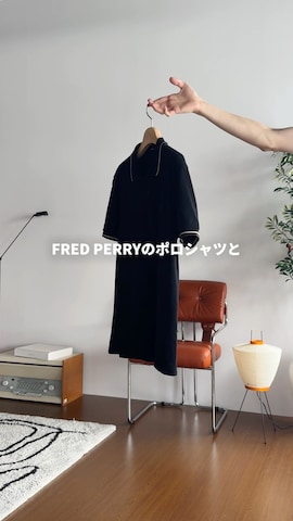 FRED PERRYのアイテムを使ったwatoさんのファッション動画