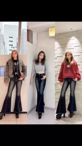 ライダースジャケットを使ったYURARAさんのファッション動画