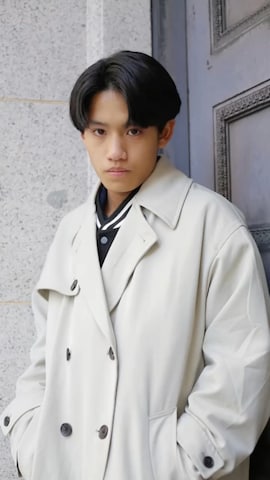 「アイテム（ノーカラージャケット）」を使った、umezu1828さん（メンズ・174cm・10代）の春コーディネート