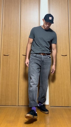 k4kさん（メンズ・175cm）の夏コーディネート