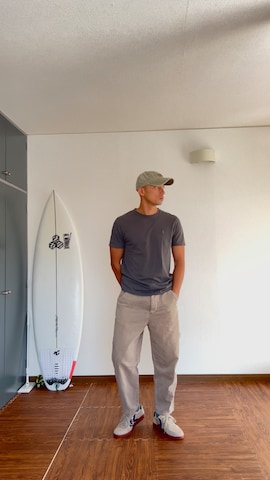 k4kさん（骨格ストレート・メンズ・175cm）の秋コーディネート