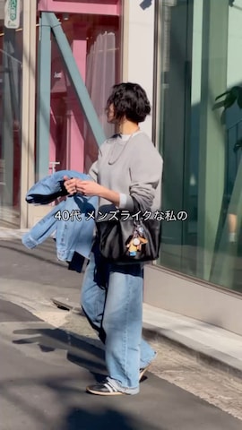 「アイテム（チャーム）」を使った、saecouchiさん（レディース・163cm）の春コーディネート