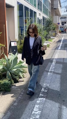 「アイテム（テーラードジャケット）」を使った、yuukiさん（レディース・153cm・20代）の春コーディネート