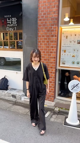 Happy Johnのパンツを使った〰️さんのファッション動画