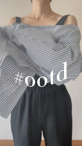 frames RAY CASSINのパンツを使った0810.asさんのファッション動画