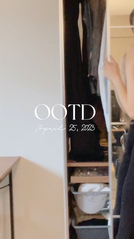 papierのアイテムを使ったヤマサキ サオリさんのファッション動画