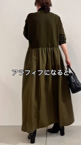 「アイテム（ノーカラーコート）」を使った、sudohさん（レディース・160cm）の秋コーディネート