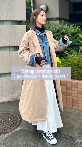 「CONVERSE（コンバース）のconverse コンバース ALL STAR HI オールスター ハイ 3206 BLACK(US)（スニーカー）」を使った、kocoaさん（レディース・160cm）の春コーディネート