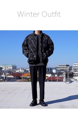 UNDERCOVERのダウンジャケット/コートを使ったいっちー / Ichiさんのファッション動画