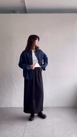 「LBC（エルビーシー）のアイテム」を使った、おかださん（レディース・164cm）の秋コーディネート