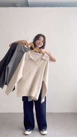 LBCのアイテムを使ったおかださんのファッション動画