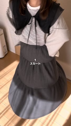 nuguのTシャツ/カットソーを使ったnacoさんのファッション動画