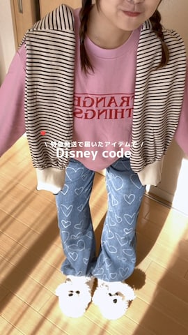 nuguのTシャツ/カットソーを使ったnacoさんのファッション動画