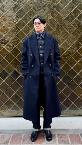 チェスターコートを使ったKENTAさんのファッション動画