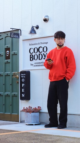 「MARC JACOBS（マークジェイコブス）のアイテム（バッグ）」を使った、TOCHIOさん（メンズ・173cm）の冬コーディネート