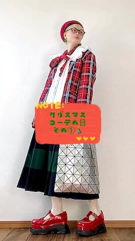 ハンチング/ベレー帽を使ったはるはなさんのファッション動画