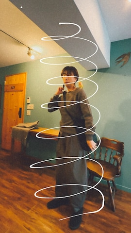 RENのアイテムを使った鳥おばさんさんのファッション動画