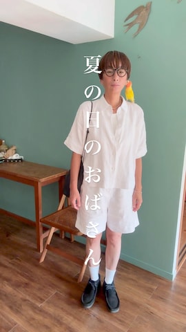 「おばさん」｜鳥おばさんさん（レディース・168cm）の秋コーディネート