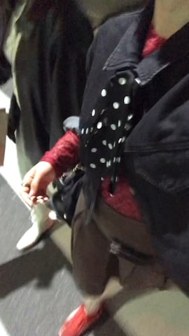 スタジャンを使ったakiさんのファッション動画