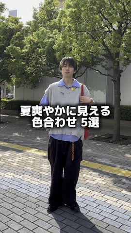 ammy.のアイテムを使ったつぐ吉さんのファッション動画