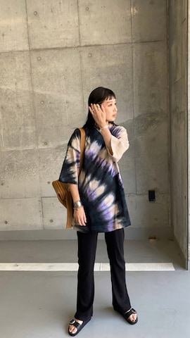 little $uzieのTシャツ/カットソーを使ったMARIKOさんのファッション動画