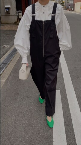 Marientのサロペット/オーバーオールを使ったMARIKOさんのファッション動画