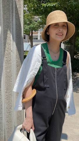 Marientのサロペット/オーバーオールを使ったMARIKOさんのファッション動画