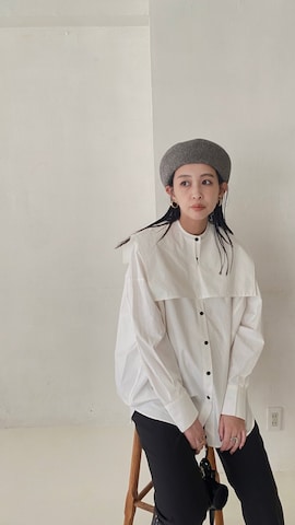 Marientのシャツ/ブラウスを使ったMARIKOさんのファッション動画