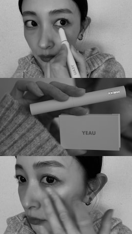 ハイライト/シェーディングを使ったMARIKOさんのファッション動画