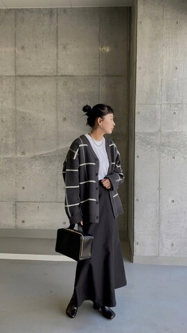 Marientのカーディガン/ボレロを使ったMARIKOさんのファッション動画