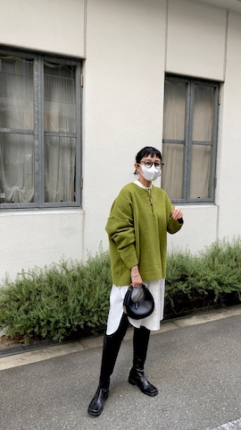 Marientのニット/セーターを使ったMARIKOさんのファッション動画