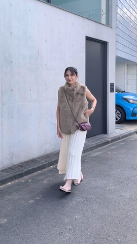 LAYMEEのアイテムを使った【Muel Chic】中村沙織さんのファッション動画