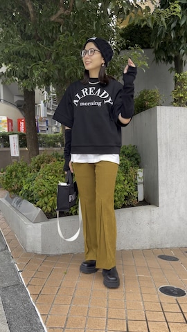 LAYMEEのアイテムを使った【Muel Chic】中村沙織さんのファッション動画