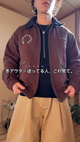 熊谷一平さん（メンズ・165cm）の秋コーディネート