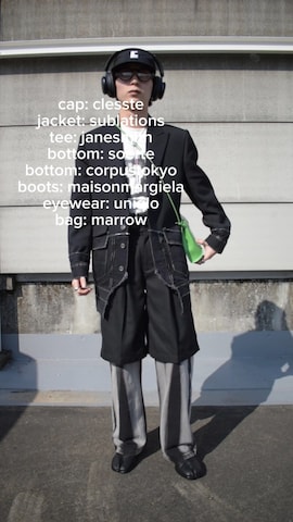 MARROWのアイテムを使った熊谷一平さんのファッション動画