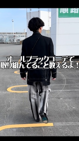 VICTIMのジャケット/アウターを使った熊谷一平さんのファッション動画