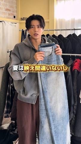 SINSSのトップスを使った岡本幸大さんのファッション動画