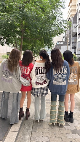 GYDAのスウェットを使ったYUKIさんのファッション動画